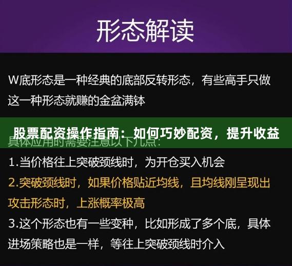 股票配资操作指南：如何巧妙配资，提升收益